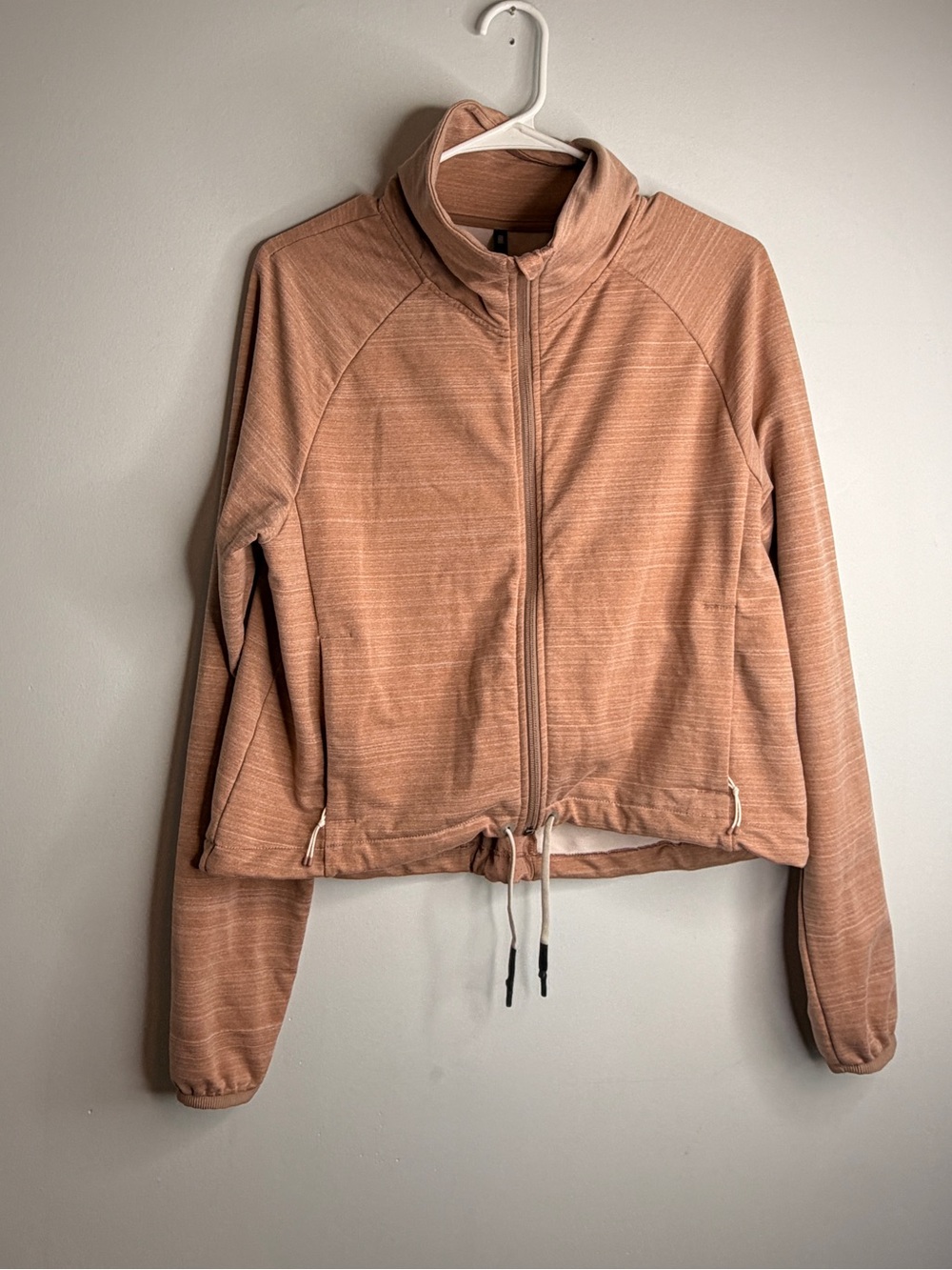 REI coop Womens Full Zip Lightweight Jacket Dusty Rose Brown Medium